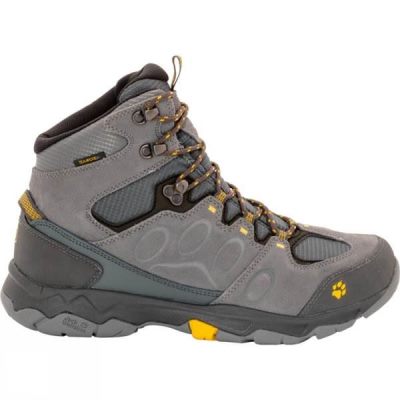 Botas Jack Wolfskin MTN Attack 5 Texapore Mid Hombre - Gris - Chile DZN523981